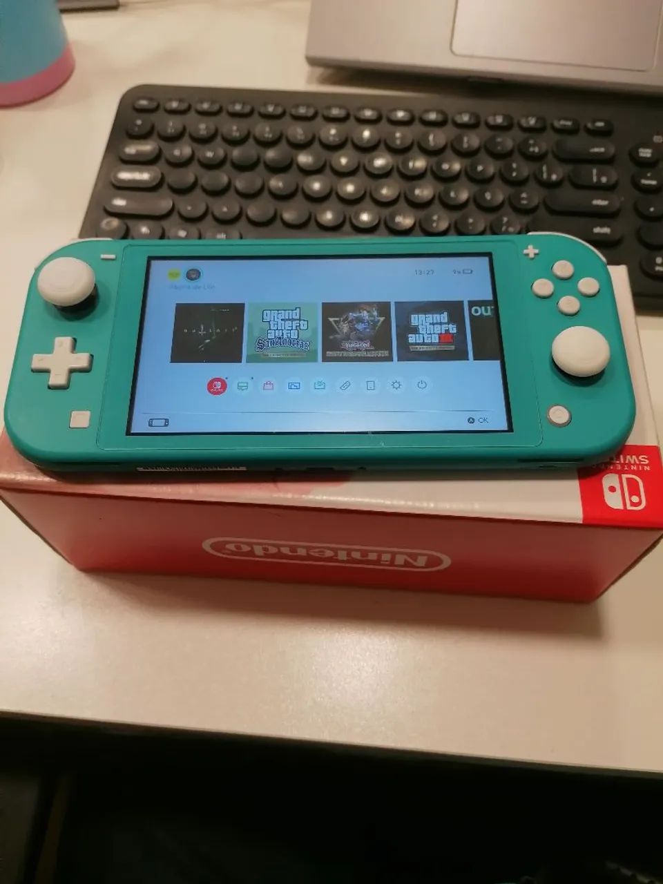 Nintendo switch lite + jogos