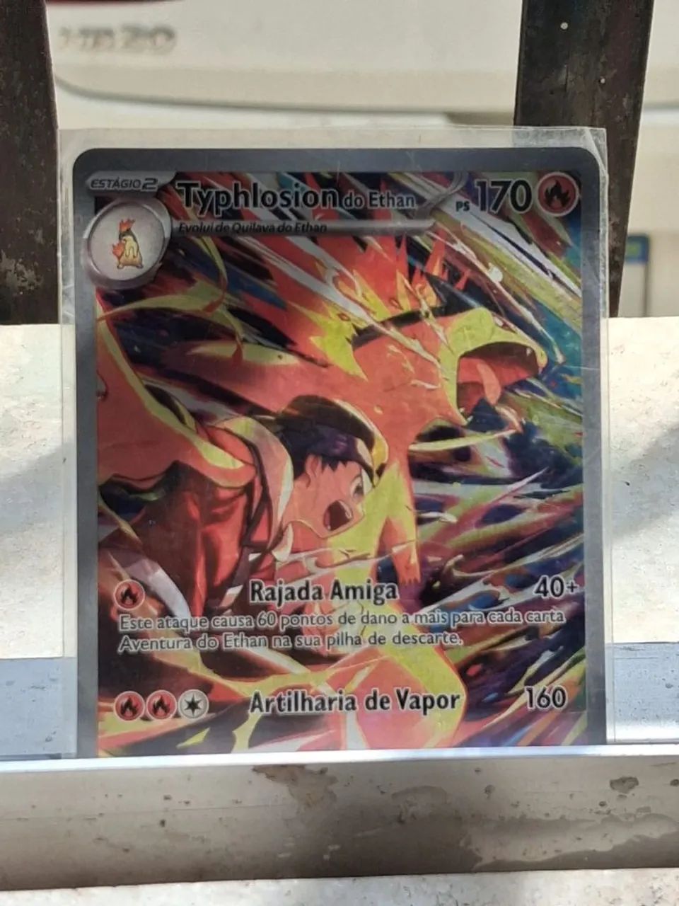 carta typhlosion do ethan - Foto 2