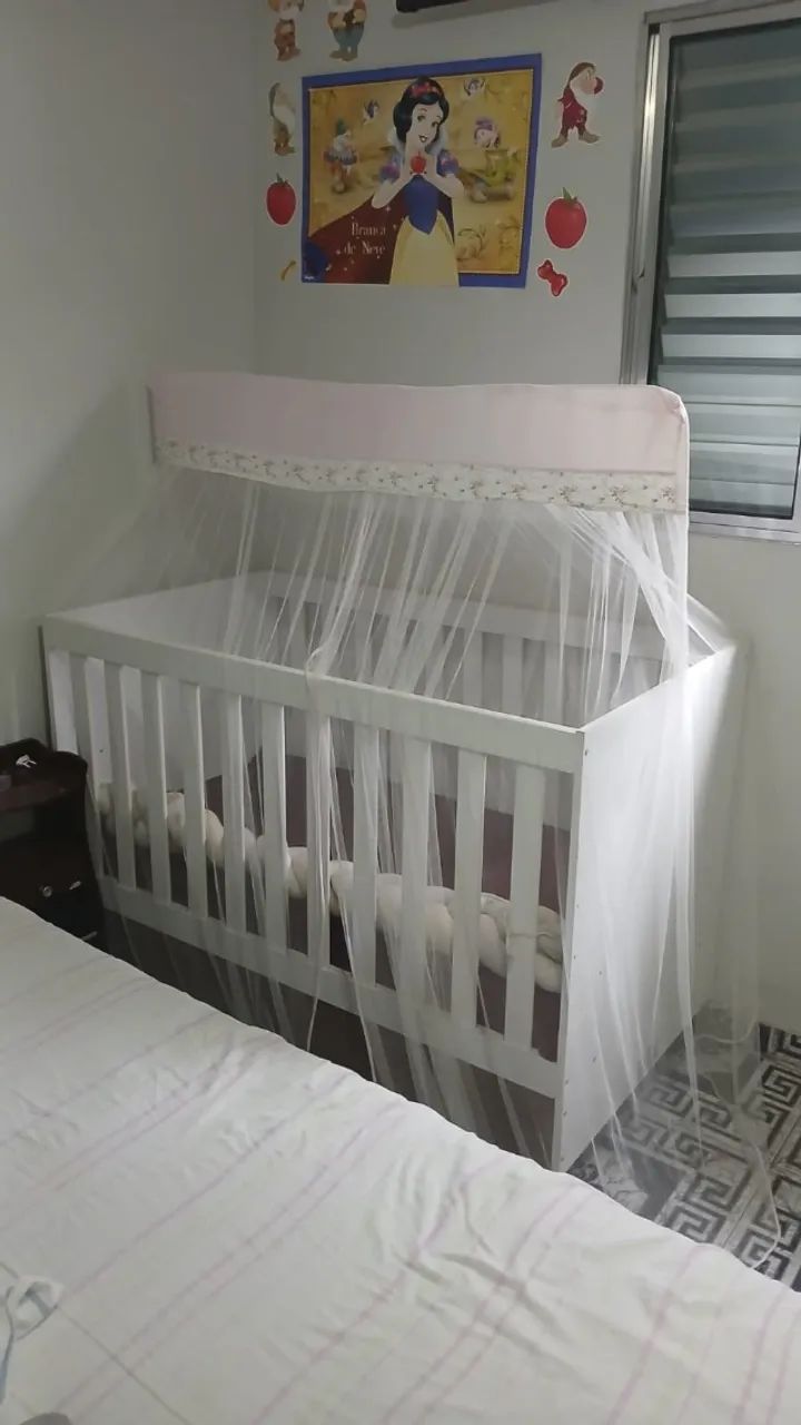 Berço Mini Cama Malu Branco obs..Sem Colchão  Todas Informações Na Descrição (Leia Por Fav