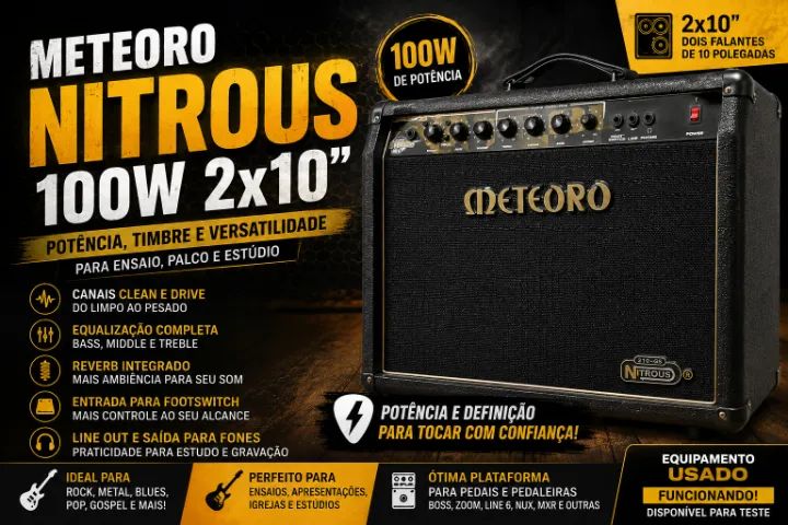 Meteoro Nitrous 100W 2x10