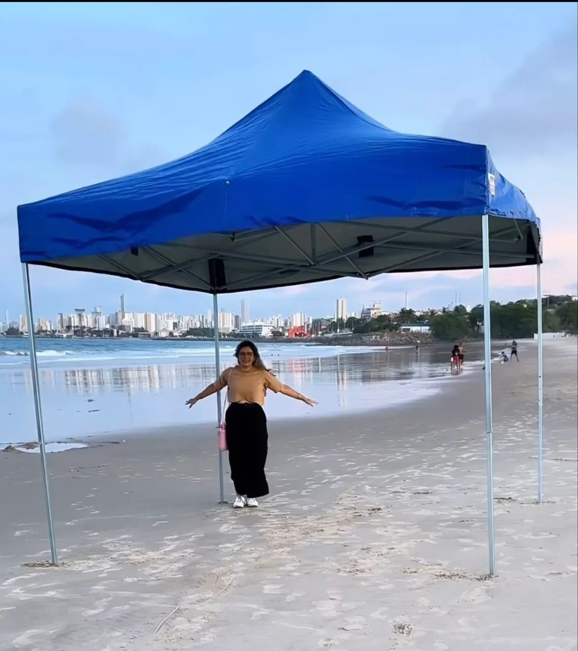 Tenda 3x3 lona pvc , emborrachada