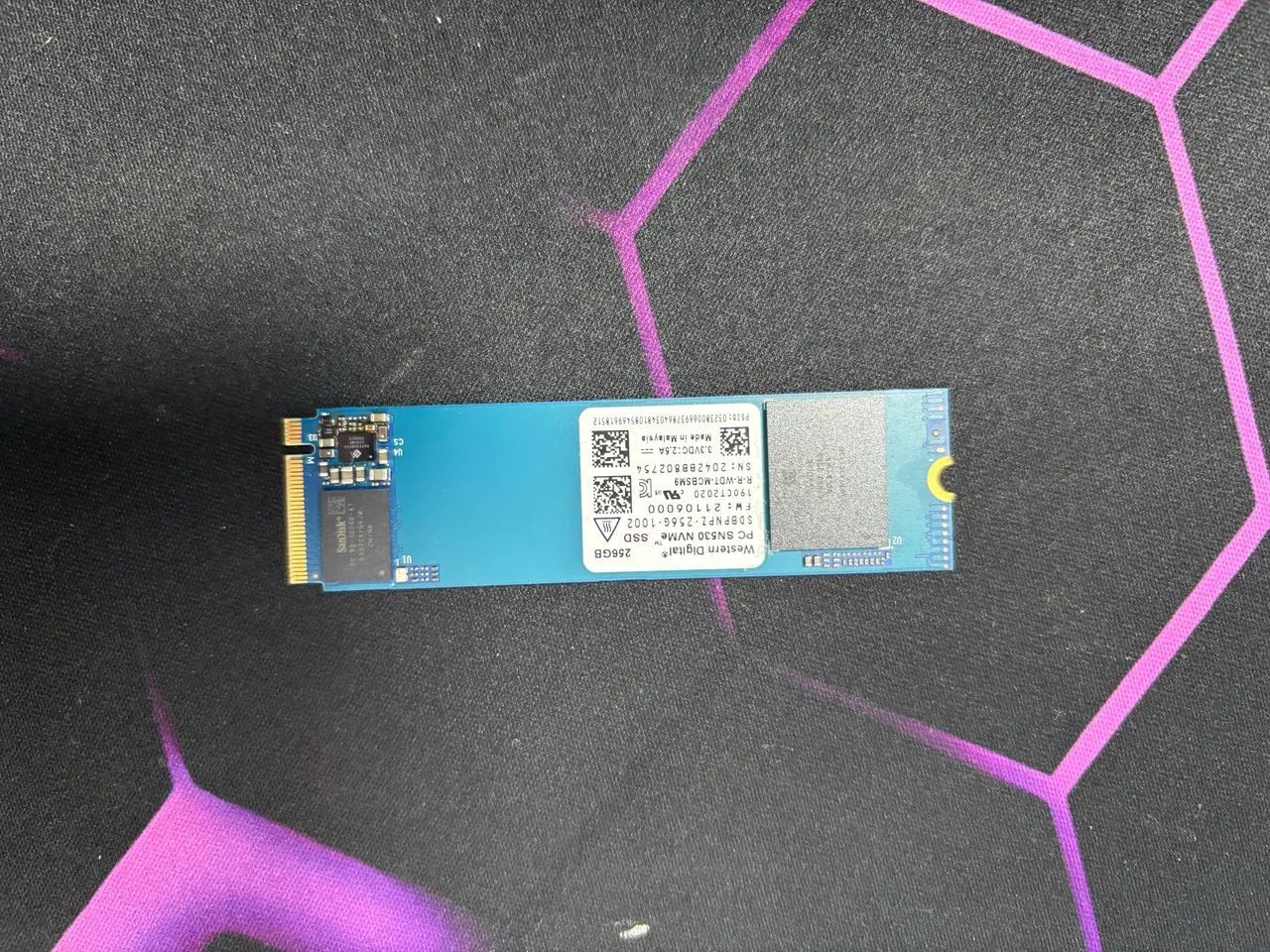 Ssd NVme 256gb 