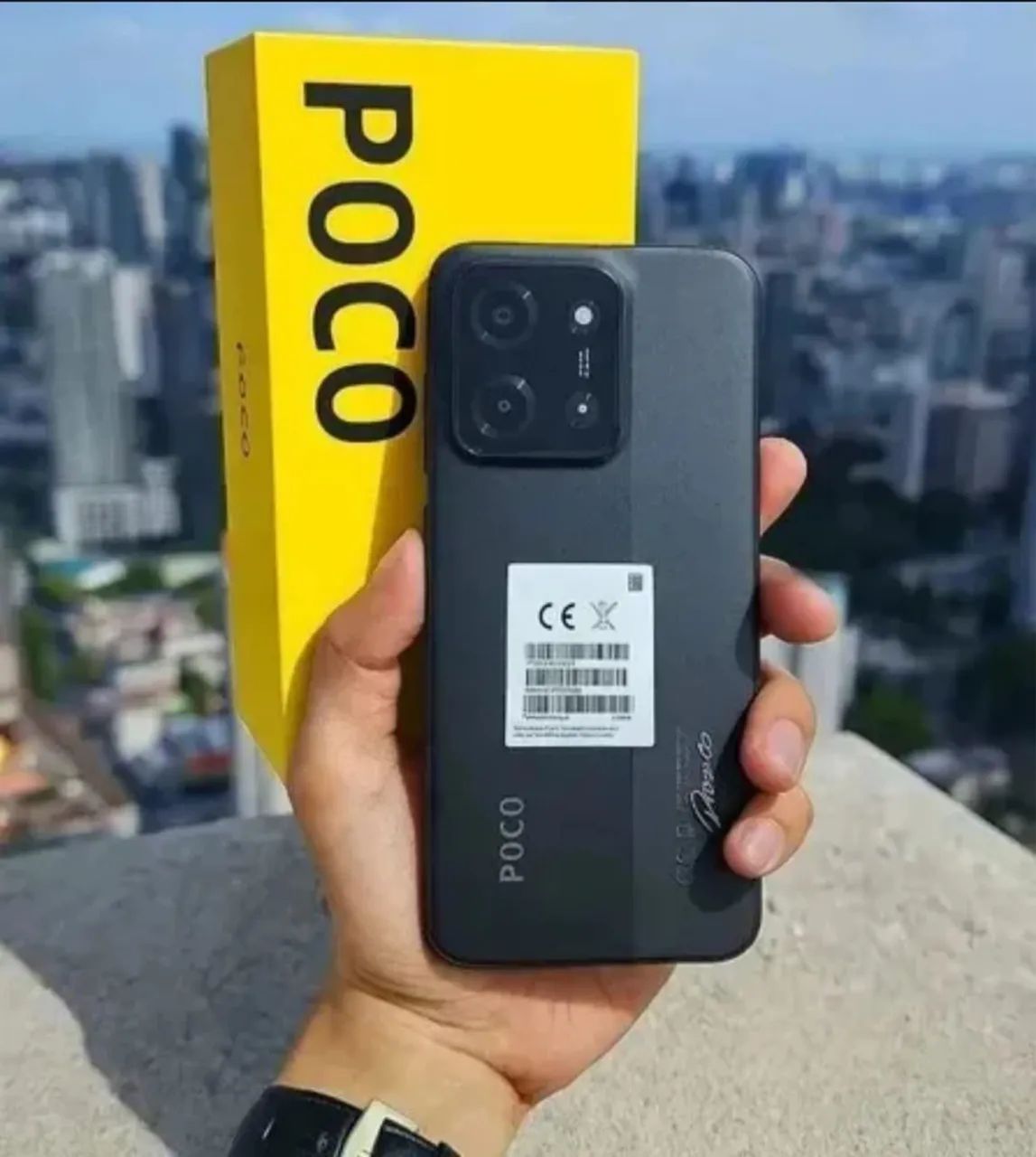 Smartphone Xiaomi Poco C85 8GB RAM/ 256GB Preto - NOVO - Celulares