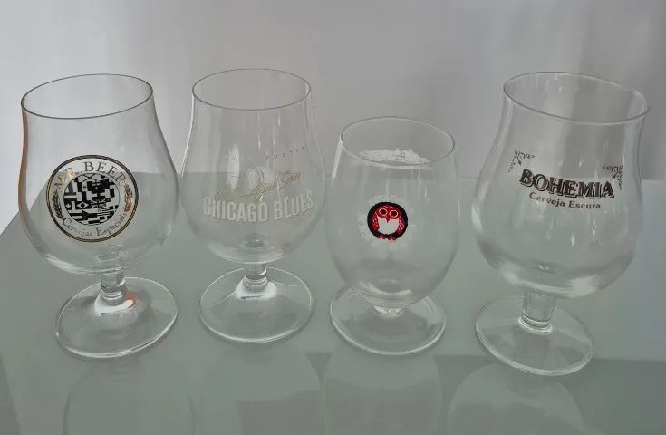 Taças de cerveja 4 unidades 