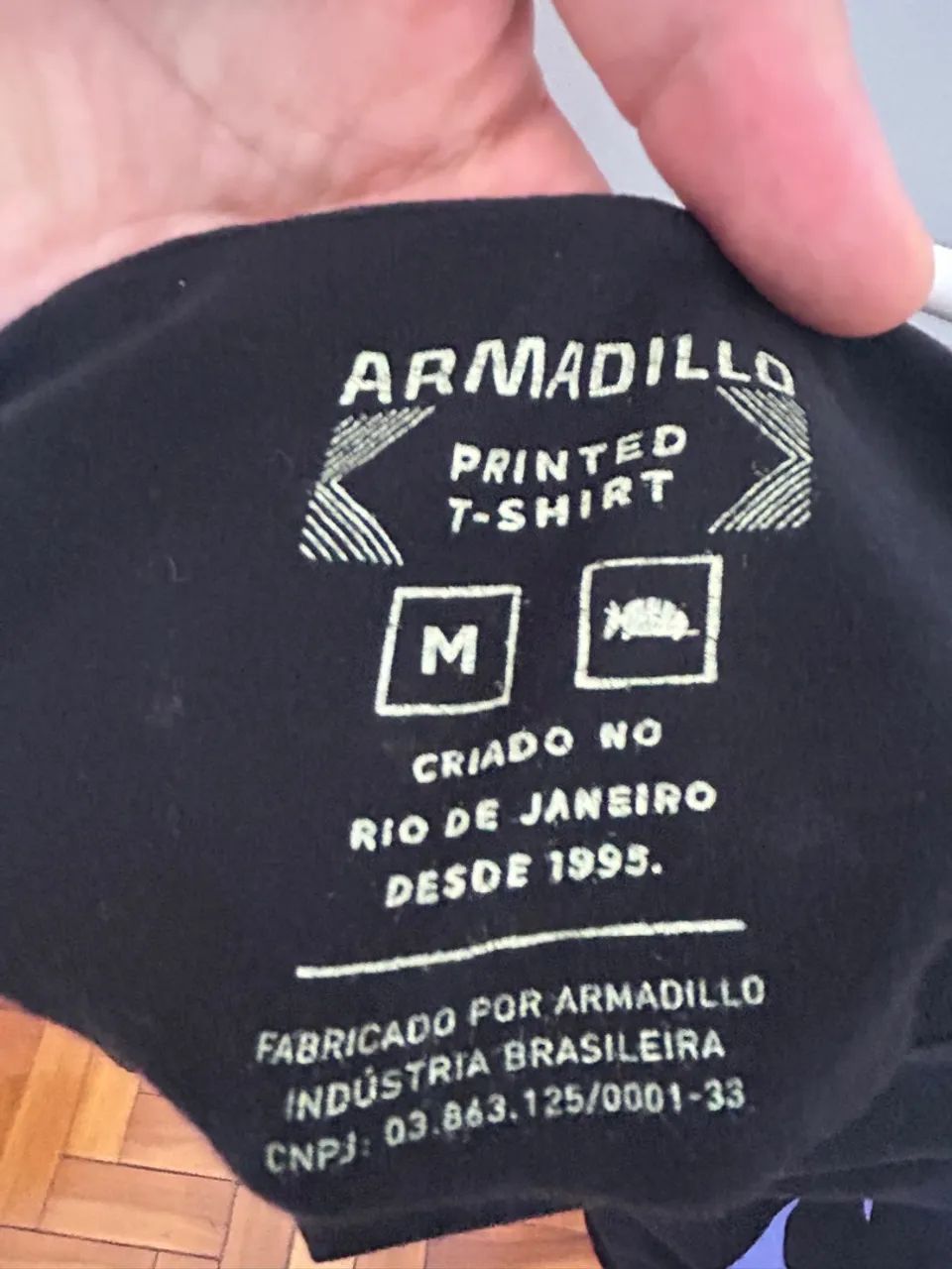 Camisa Armadillo Preta - Foto 2