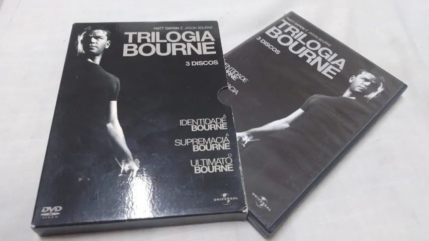 DVD Box Triplo Trilogia Bourne - 3 Filmes ( 25421 ) - Foto 4