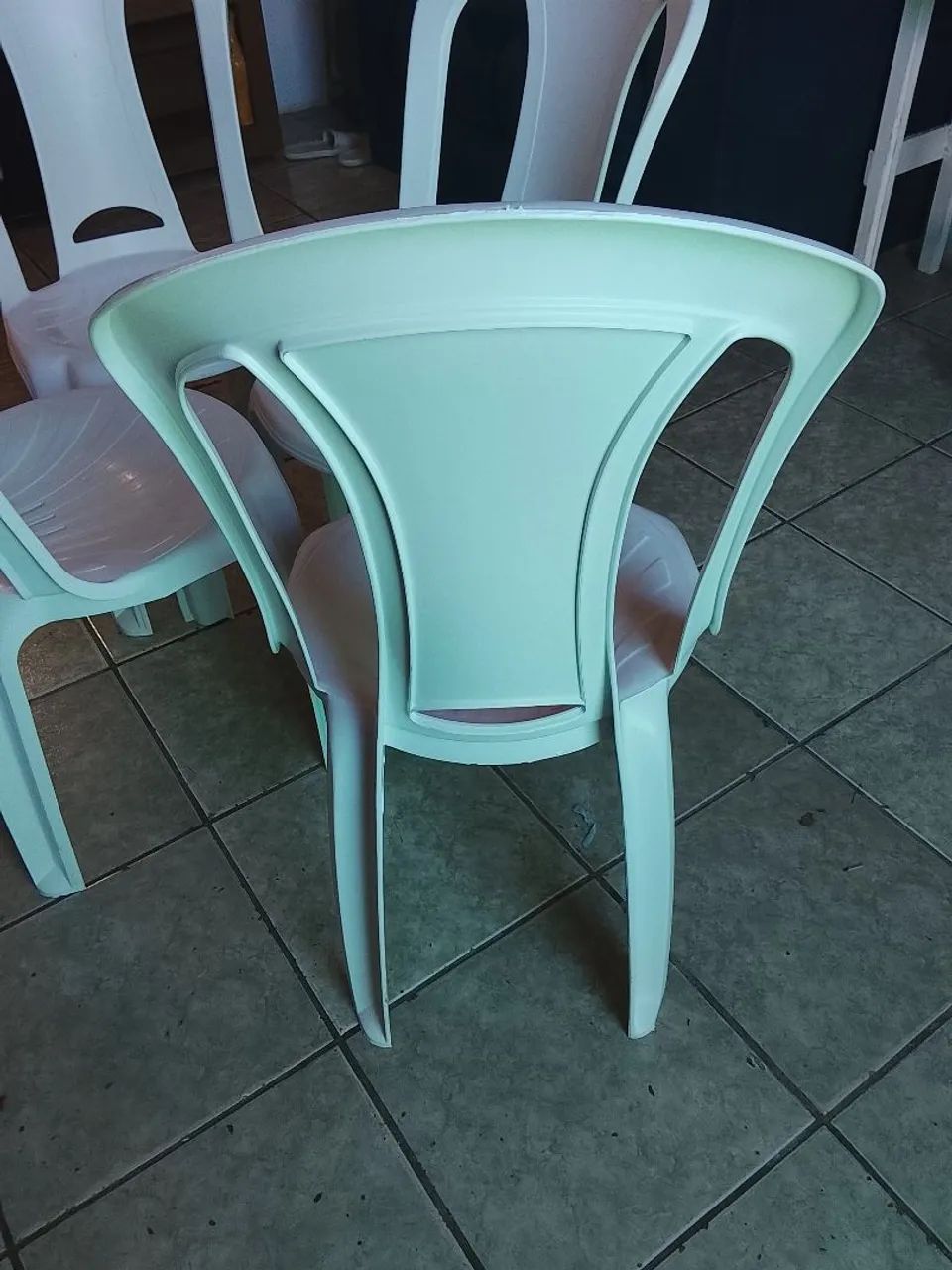 Cadeiras Bistrô SolPlast Branca Super Resistentes  - Foto 5