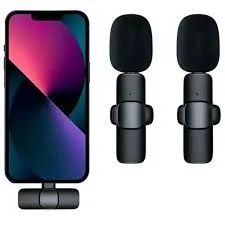 Kit 2 Microfones Sem Fio Lapela Celular Smartphone Onistek! conjunto é perfeito  - Foto 2