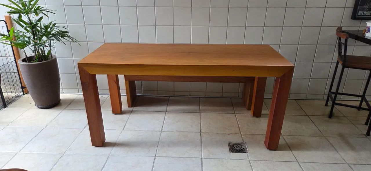 Mesa madeira maciça  - Foto 2