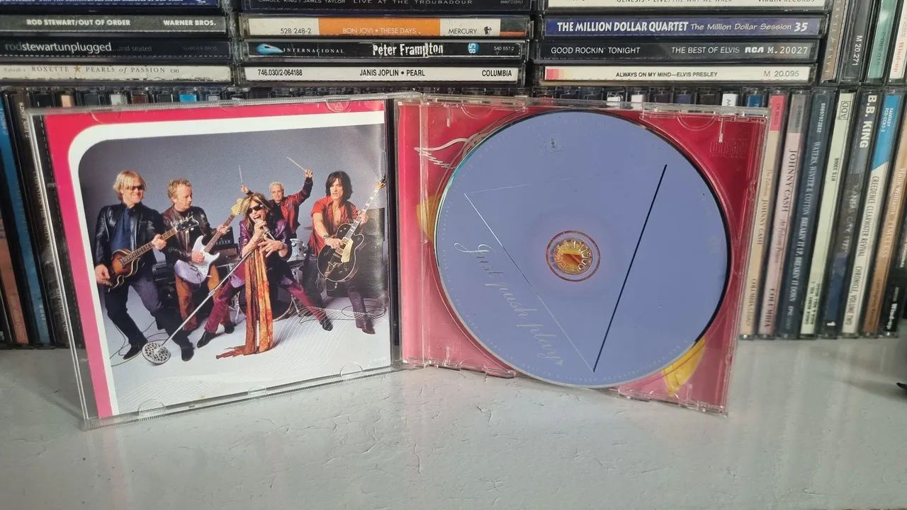 CD Aerosmith - Just Push Play - Foto 3