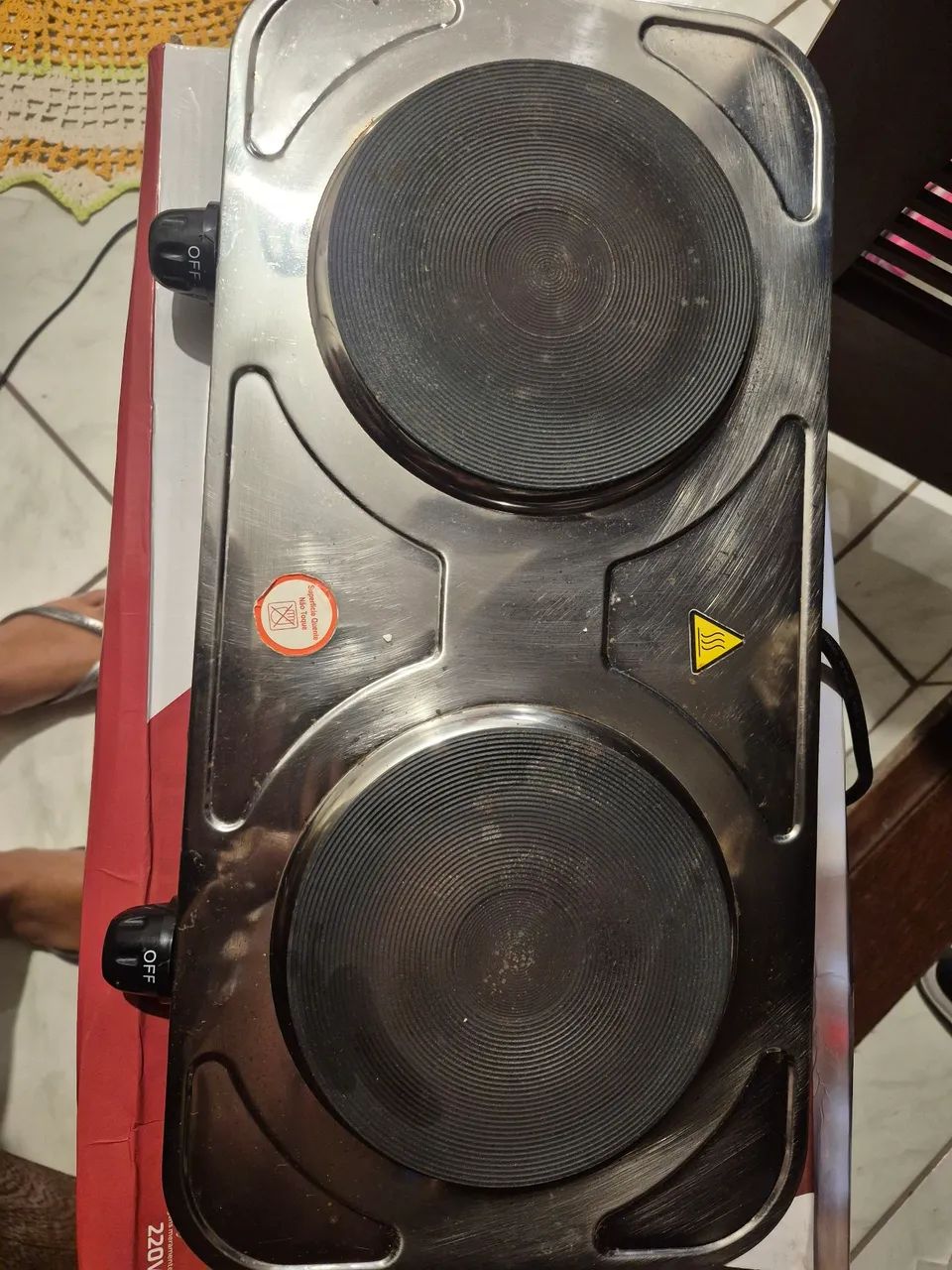 Fogão elétrico de mesa  - Foto 2