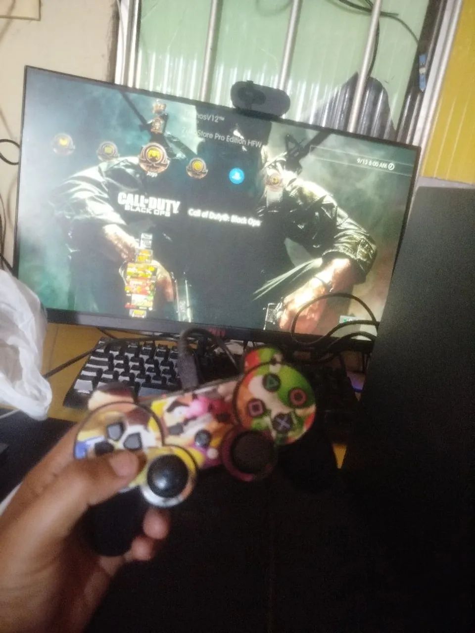 Ps3 slim perfeito estado desbl
