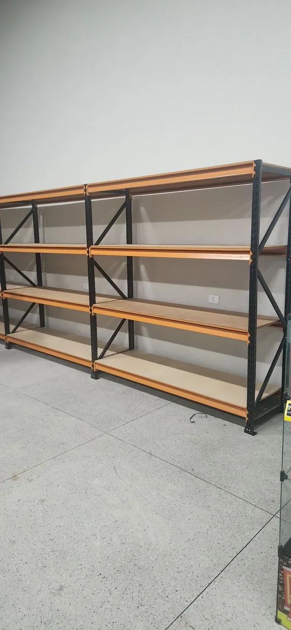 Mini porta paletes ideal para organizar seu estoque - Foto 3
