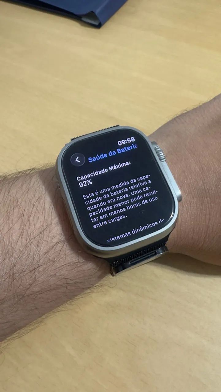 Apple Watch Ultra 2 com caixa e pulseiras - Foto 5