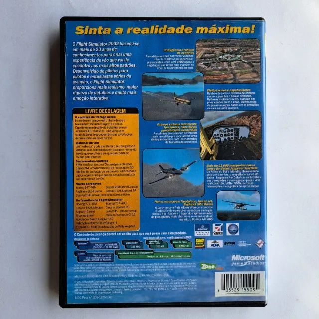 Microsoft Flight Simulator 2002 Professional Edition PC Original + Manual - Foto 3