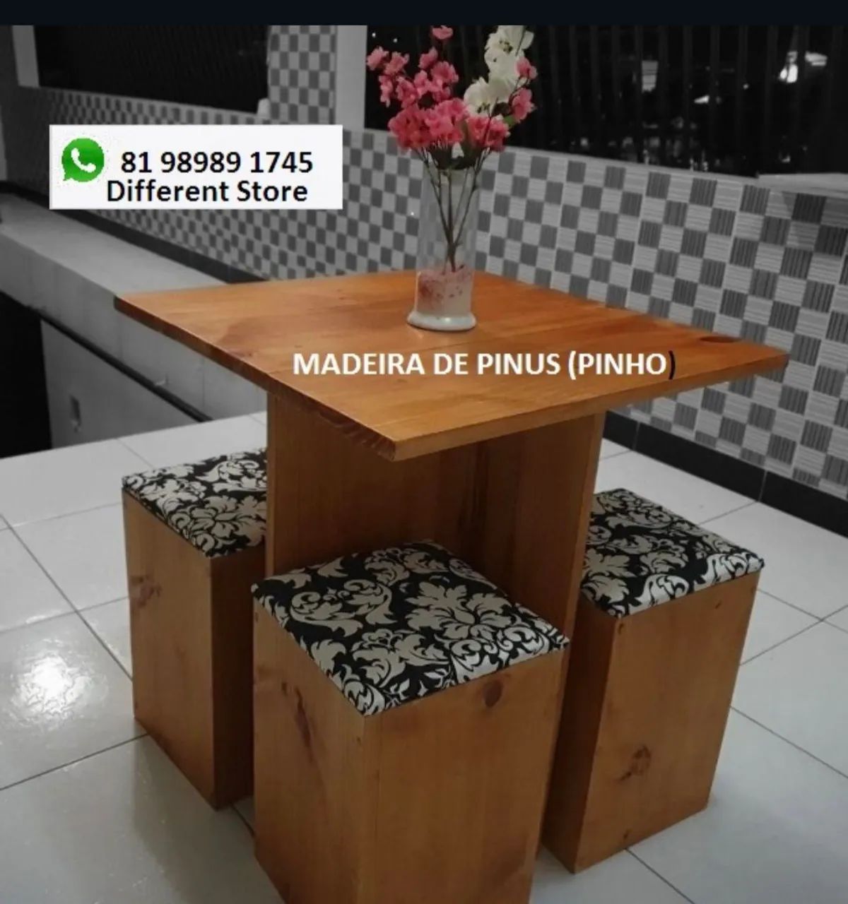 MESAS MADEIRAS - Foto 4