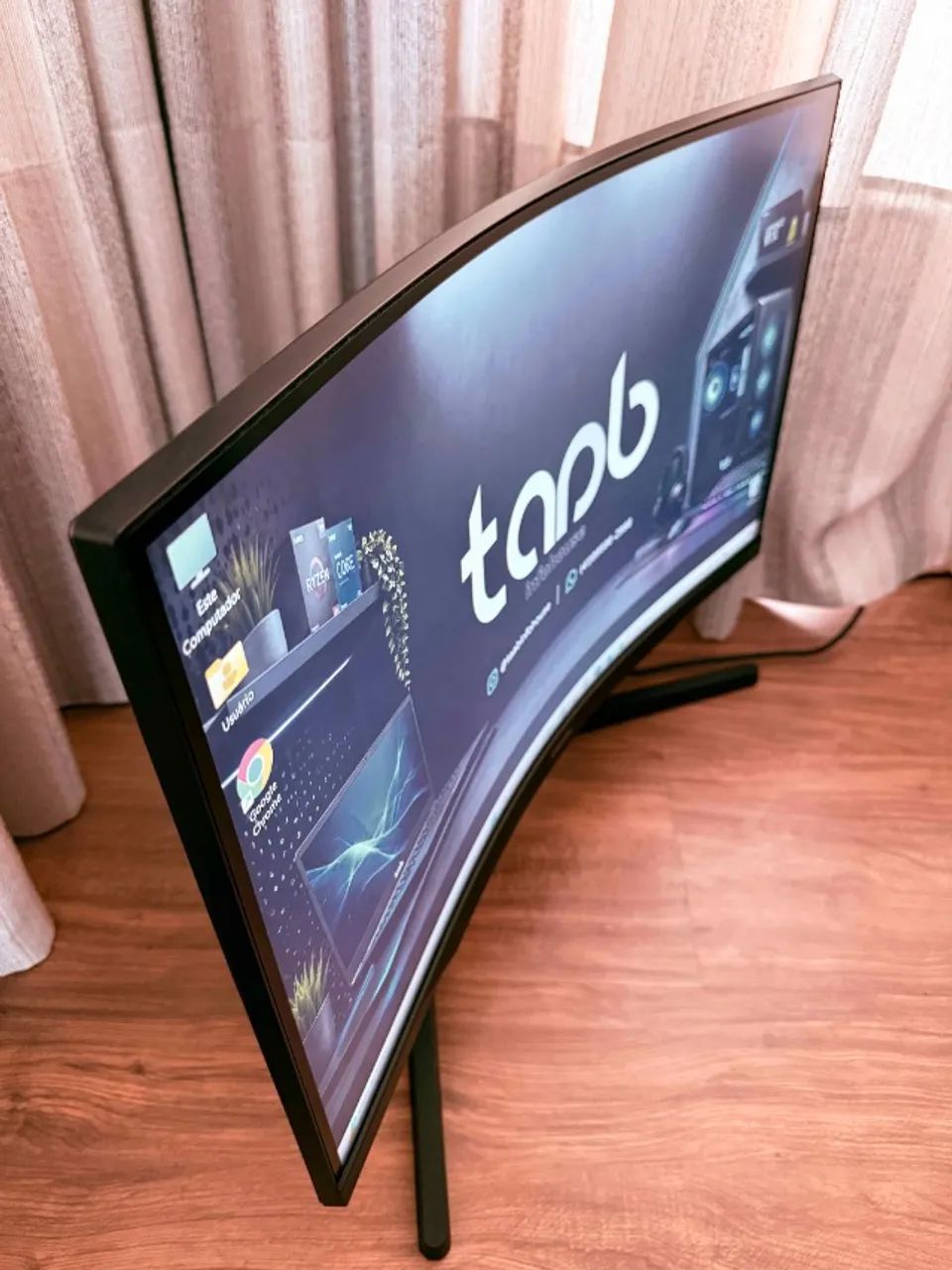 Monitor Gamer Samsung Odyssey G5 27" Polegadas Curvo 165Hz - Foto 5