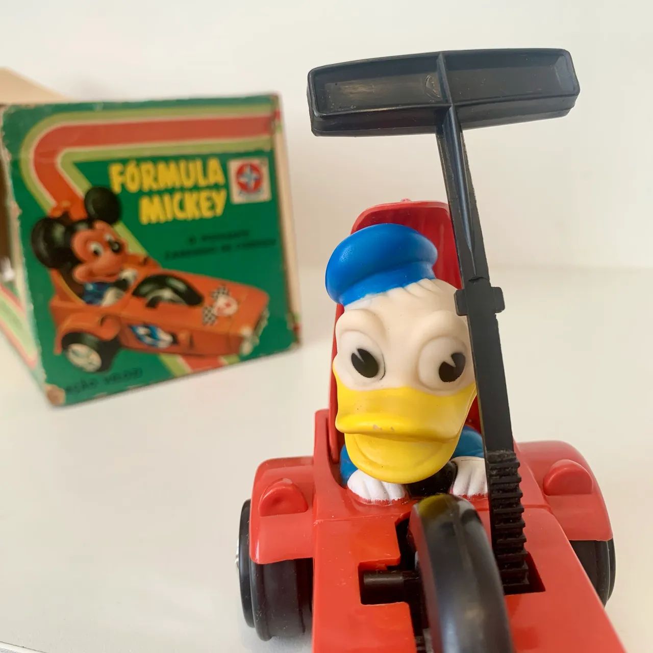 Carro Donald 1971 Fórmula Disney - Estrela - Caixa Original - Foto 4