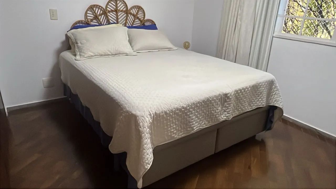 Cama Box Baú Casal + Colchão Simmons Madison - Foto 4