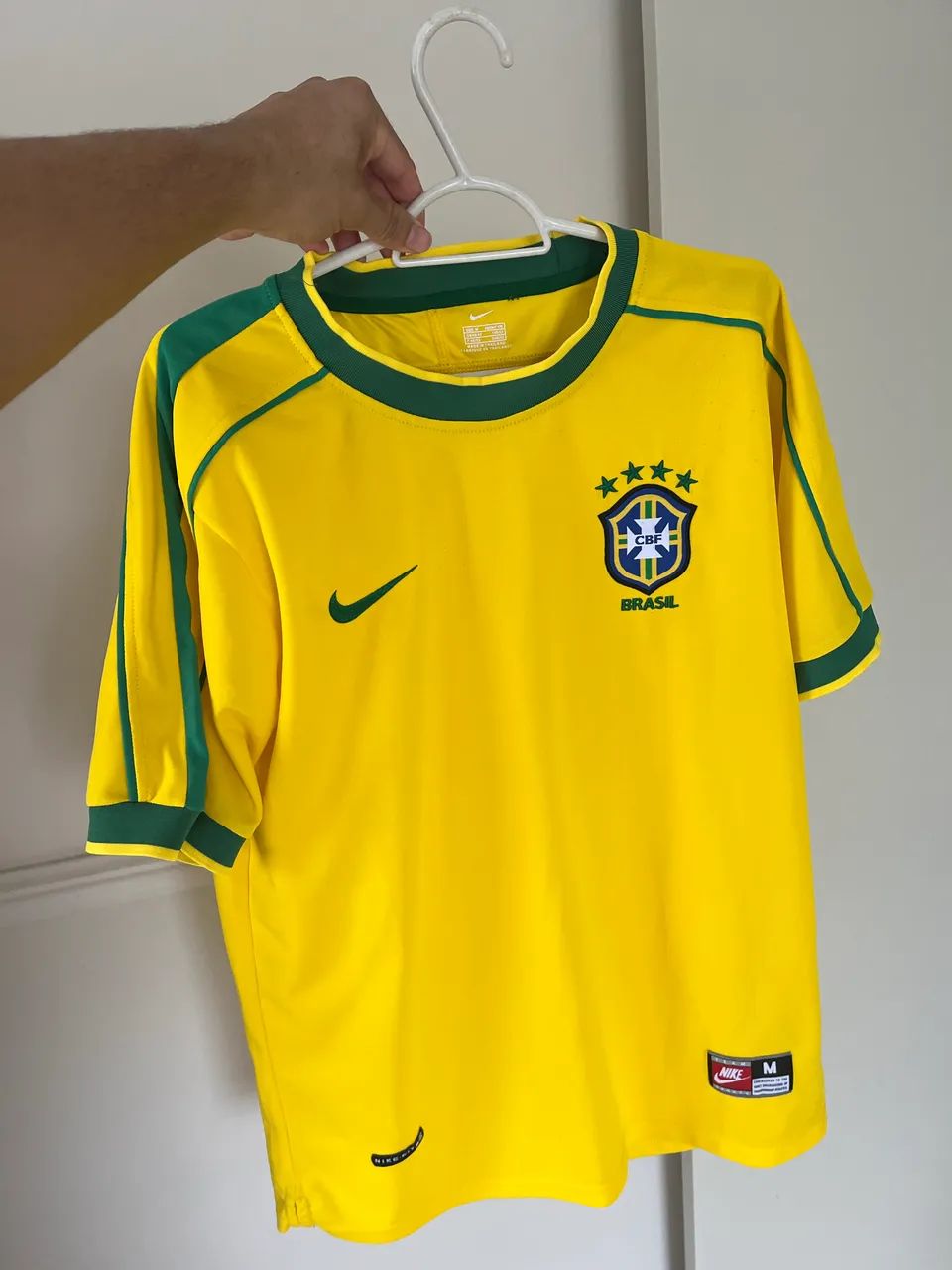 Camisa do Brasil edição 2002 Ronaldo