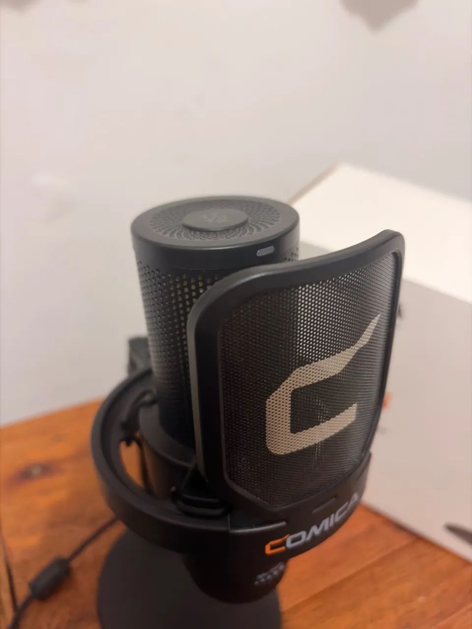 COMICA EJoy Uni Microfone USB Gamer RGB, Cancelamento de Ruído e Controle de Ganho - Foto 3