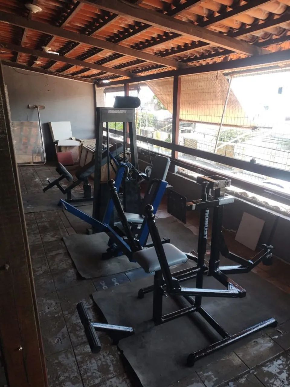 Máquina de musculação 