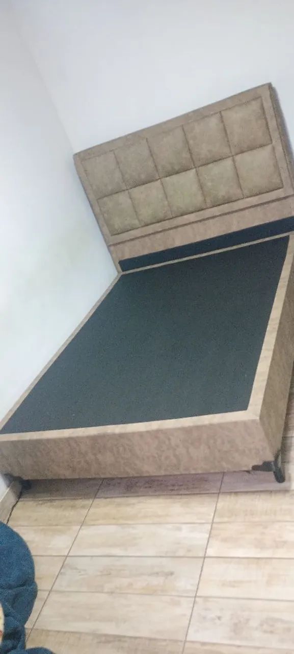 Base + cabeceira cama box