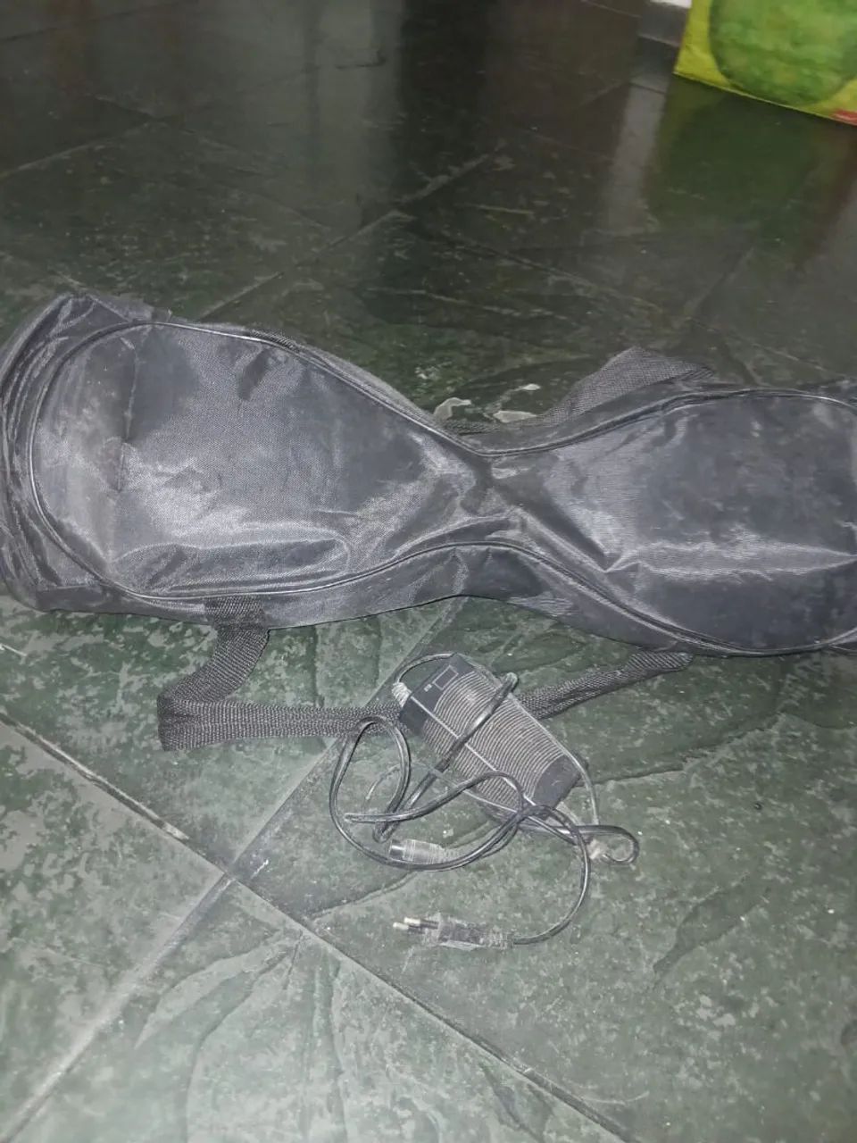 skate elétrico hoverboard de 6,5 polegadas com estampa roxa de galáxia, luzes LED - Foto 2