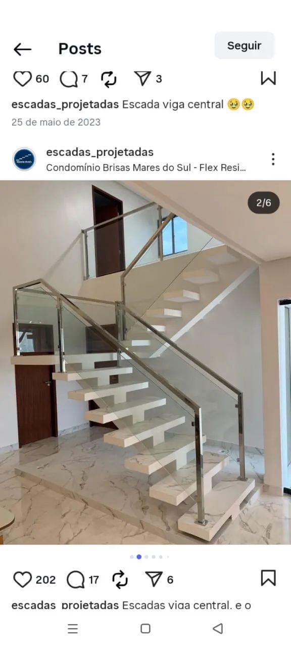 Escadas projetadas Alagoas  - Foto 5