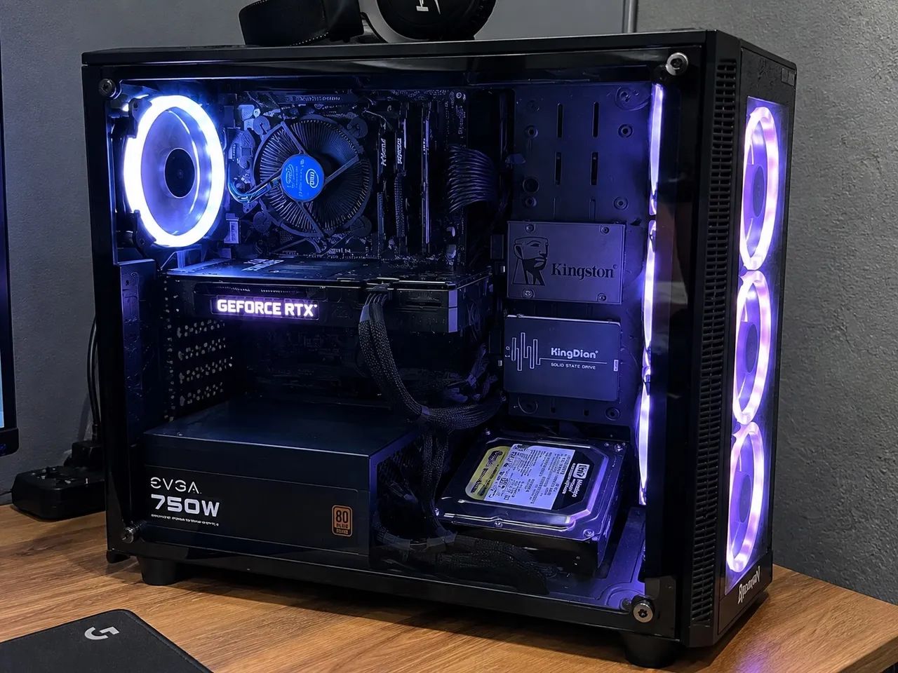 PC GAMER + SETUP COMPLETO - RTX 3060 12GB - Foto 2