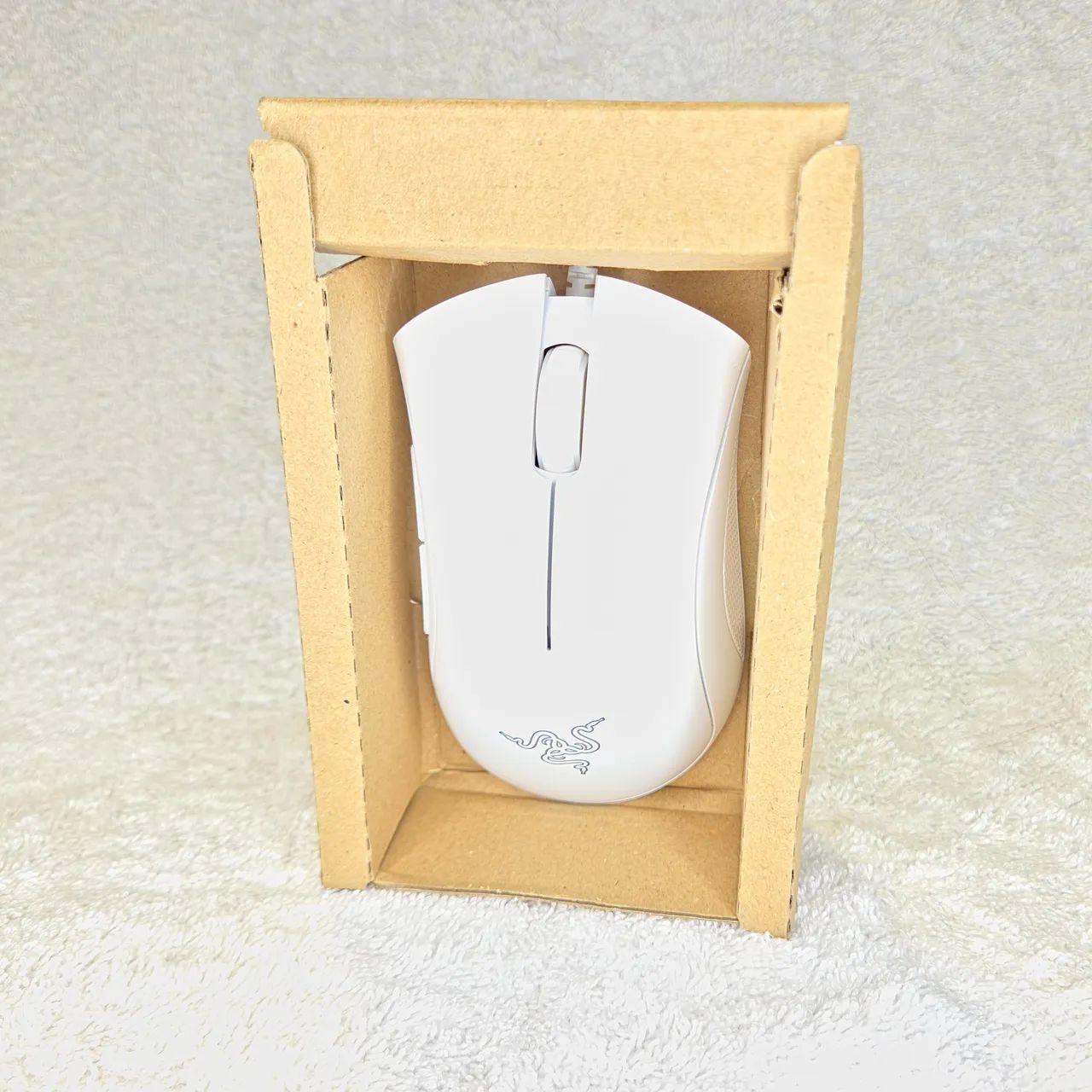 Mouse Gamer Razer DeathAdder Essential Branco (Usado 1 VEZ) - Foto 2