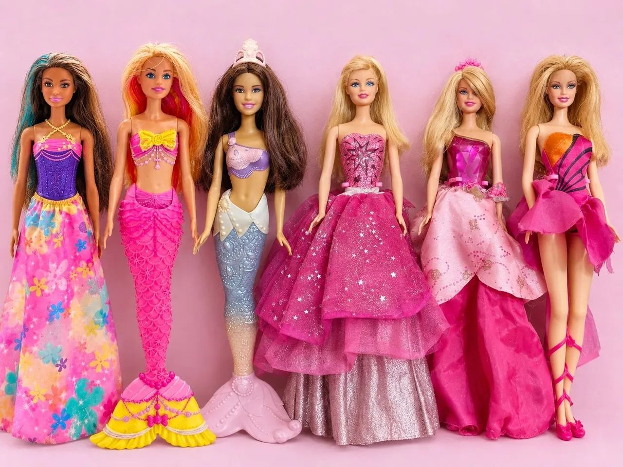 Lote de Bonecas Barbie