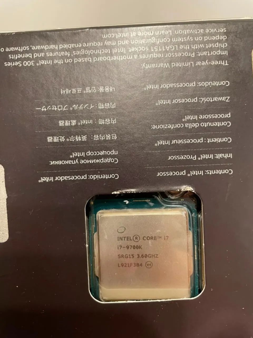 PROCESSADOR i7-9700K, 3.6GHZ, 12MB Cache, LGA1151 - Foto 4