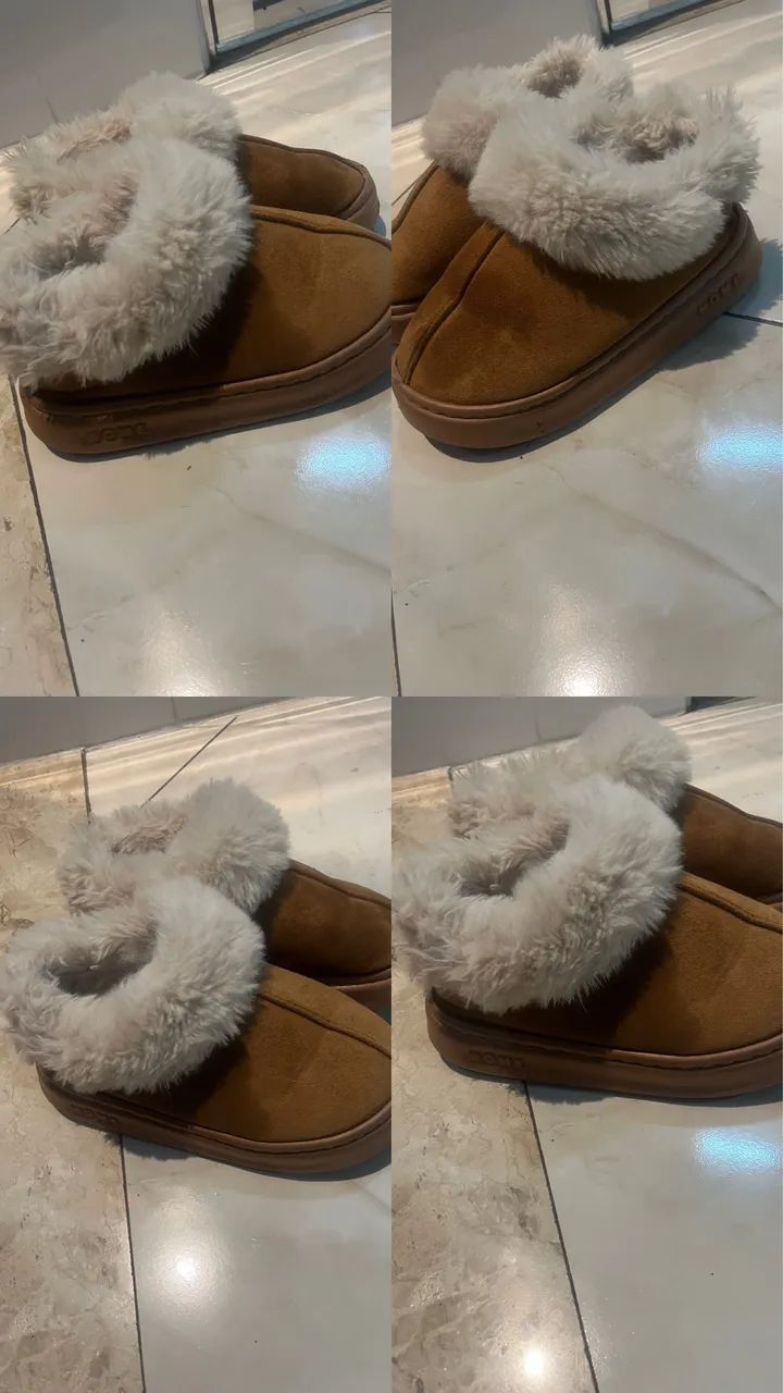 Botinha pantufa estilo uh