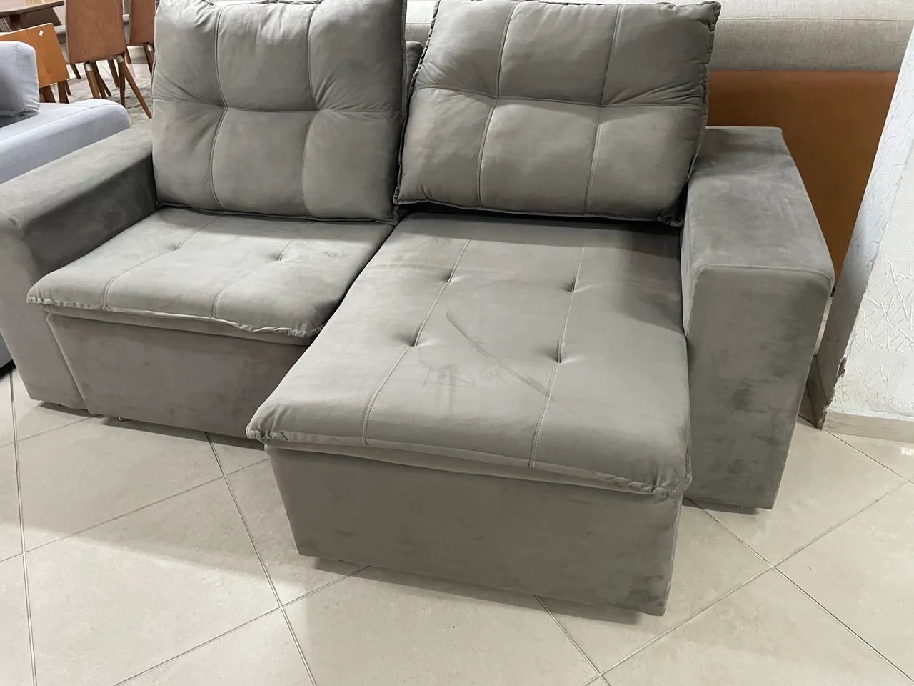 Sofá 2 metros novo,alta qualidade ? - Foto 2