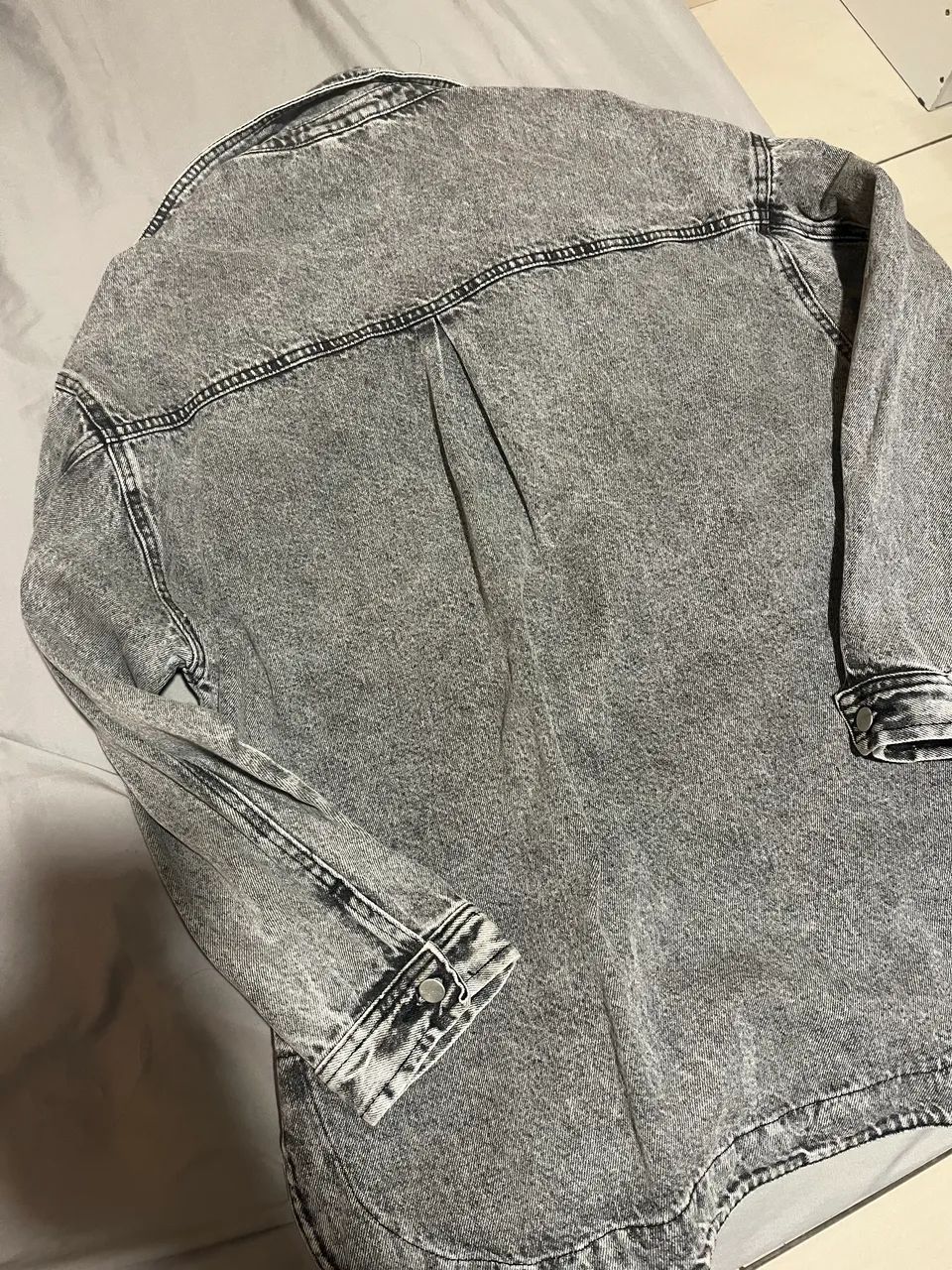 Jaqueta jeans oversize - Foto 2