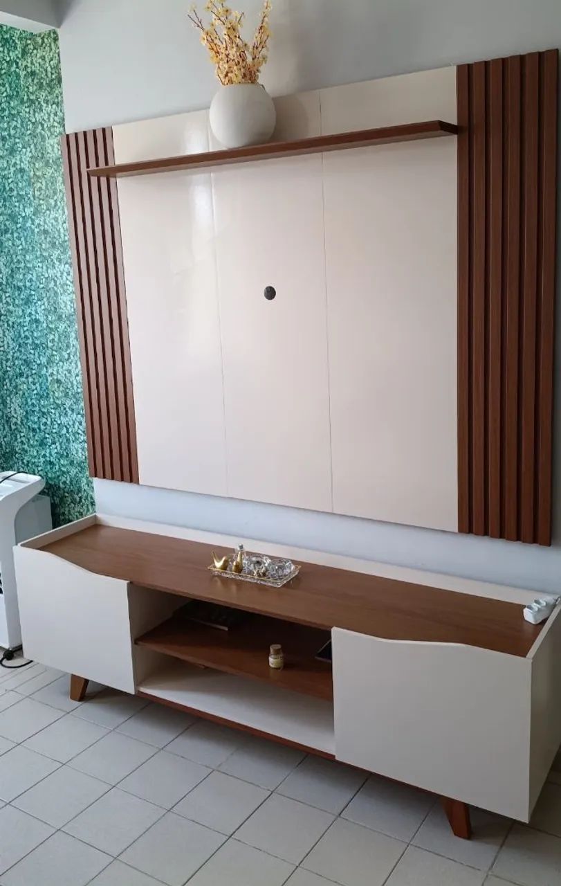 Rak com painel pra sala  - Foto 2