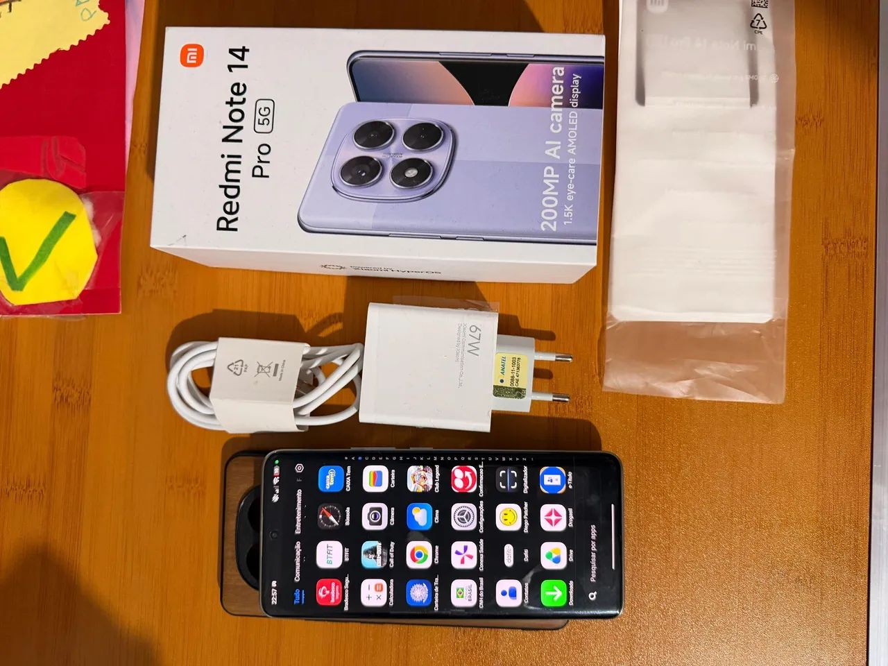 Xiaomi Redmi Note 14 Pro 5G (IMPECÁVEL)