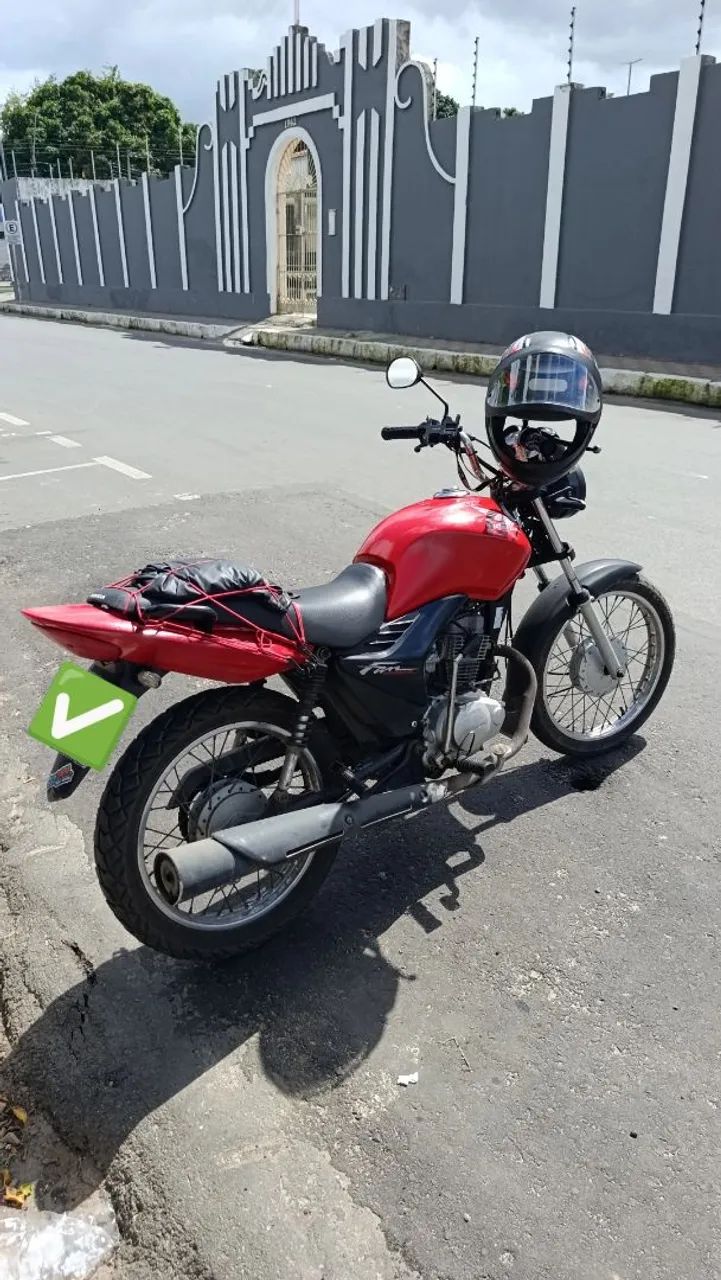 Cg 125 vermelha 