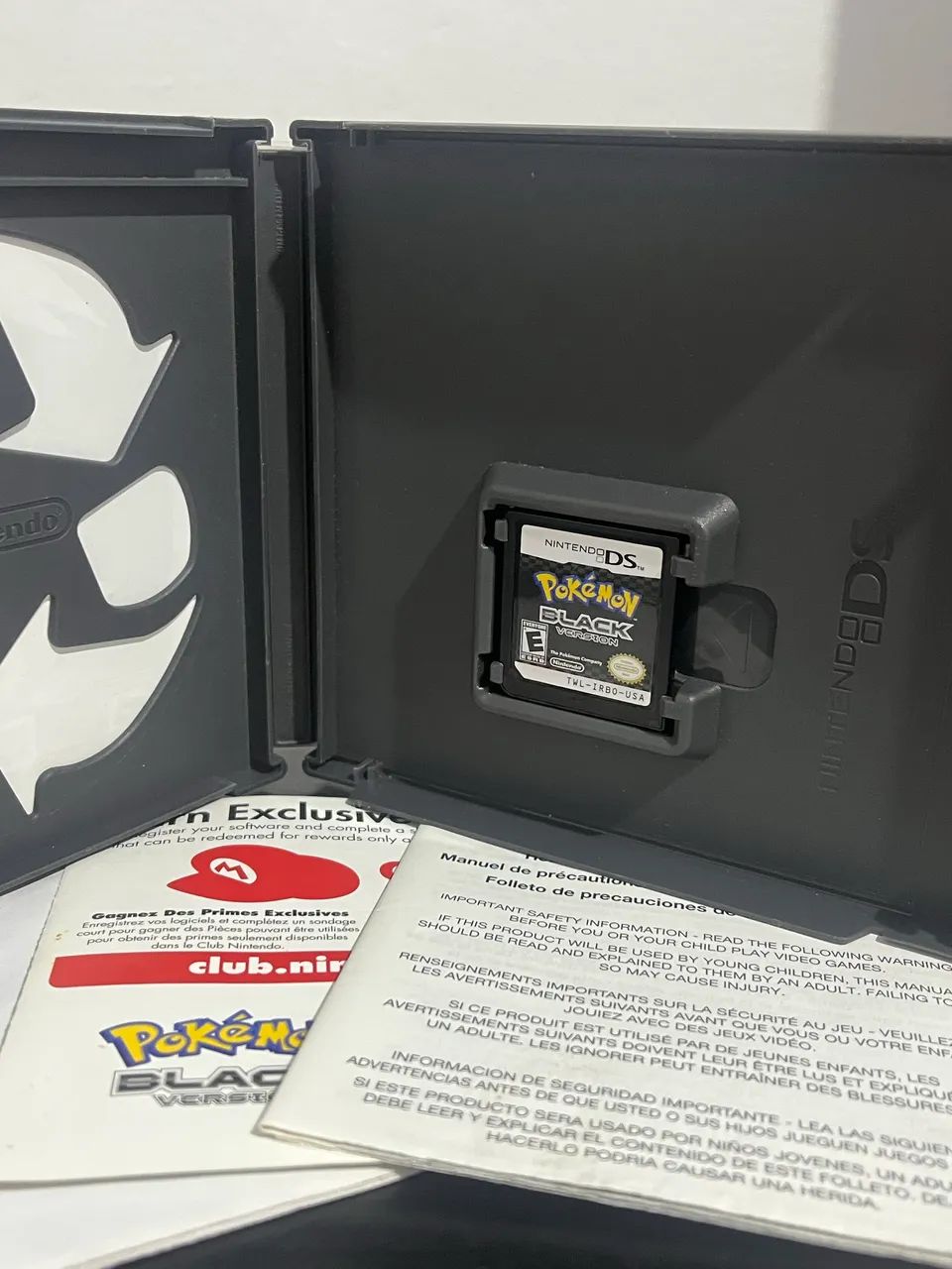 Pokémon Black Version Original Nintendo DS 3DS  - Foto 4