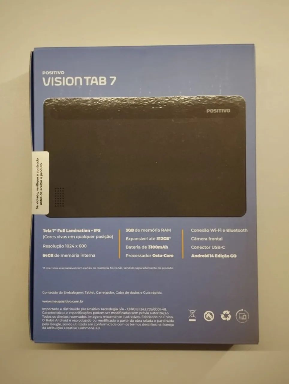 Tablet Positivo Vision Tab 7 - Foto 4