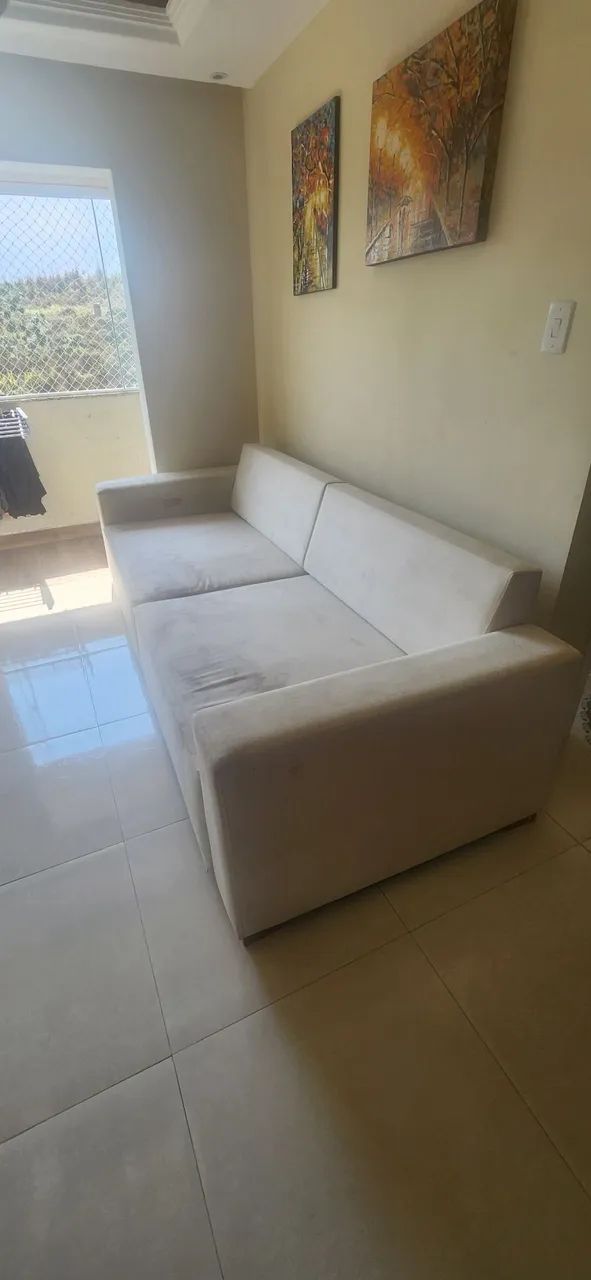 Sofá de Linho 2,50m - Oportunidade! - Foto 3