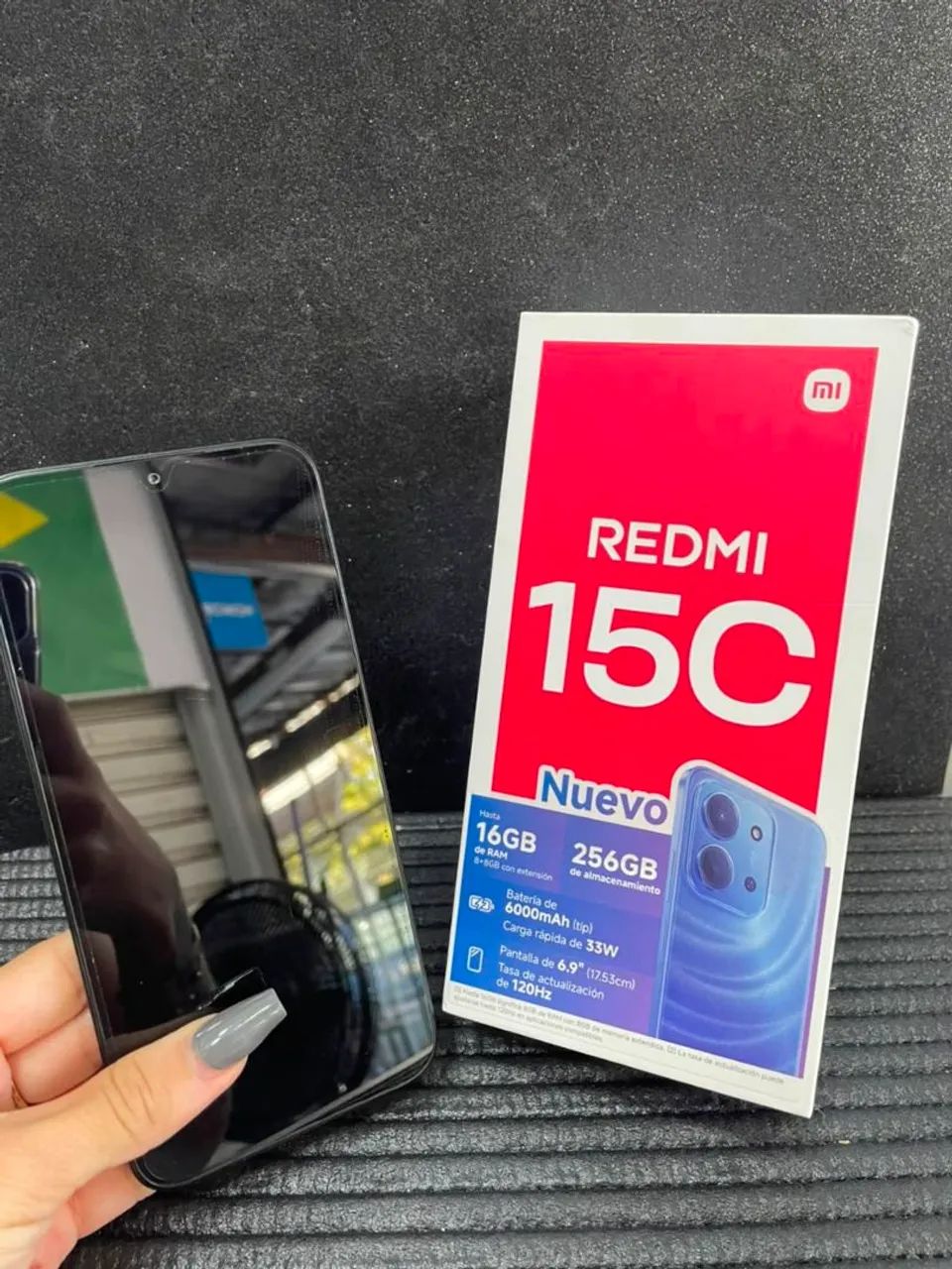 REDMI 15C PRETO 256GB - Foto 3