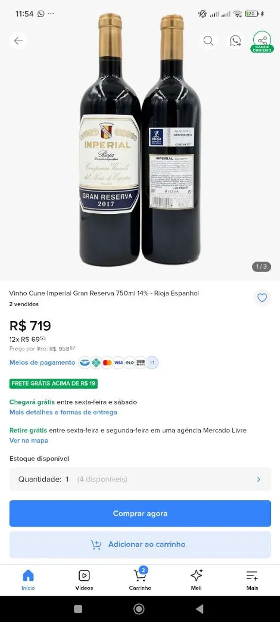 3 Vinhos Branco Suaves  - Foto 5