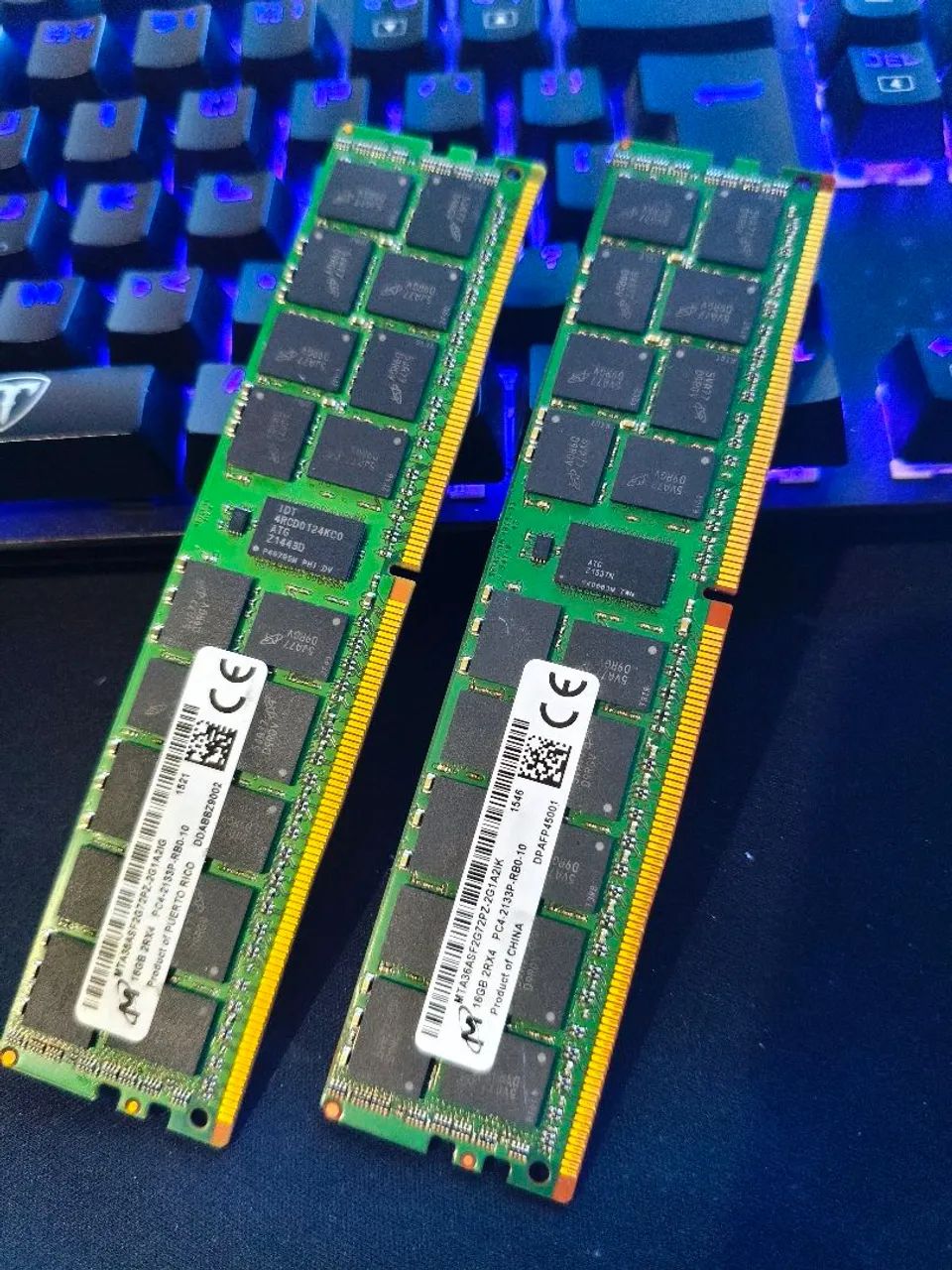 Memória 32GB (2x16) ECC DDR4 2133 MHz - Memória RAM - Maracangalha