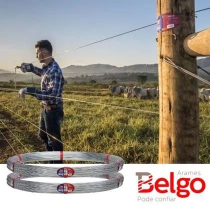 Arame liso Belgo Z700 o top. - Foto 3