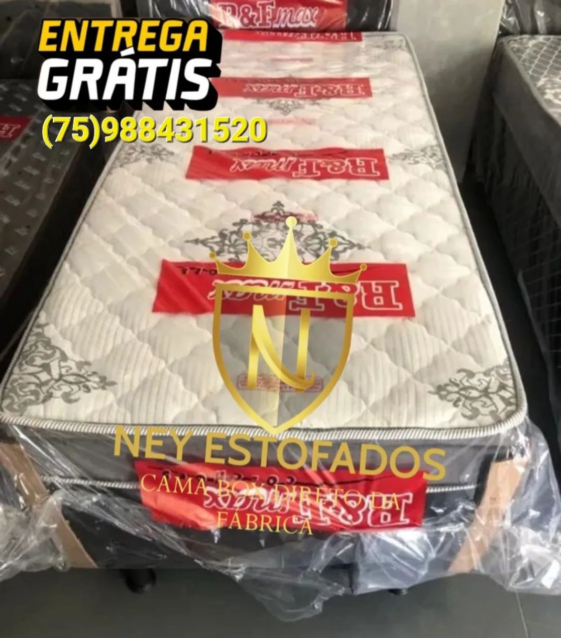 CAMA BOX CONJUGADA COM PREÇO BAIXO E QUALIDADE. - Foto 3