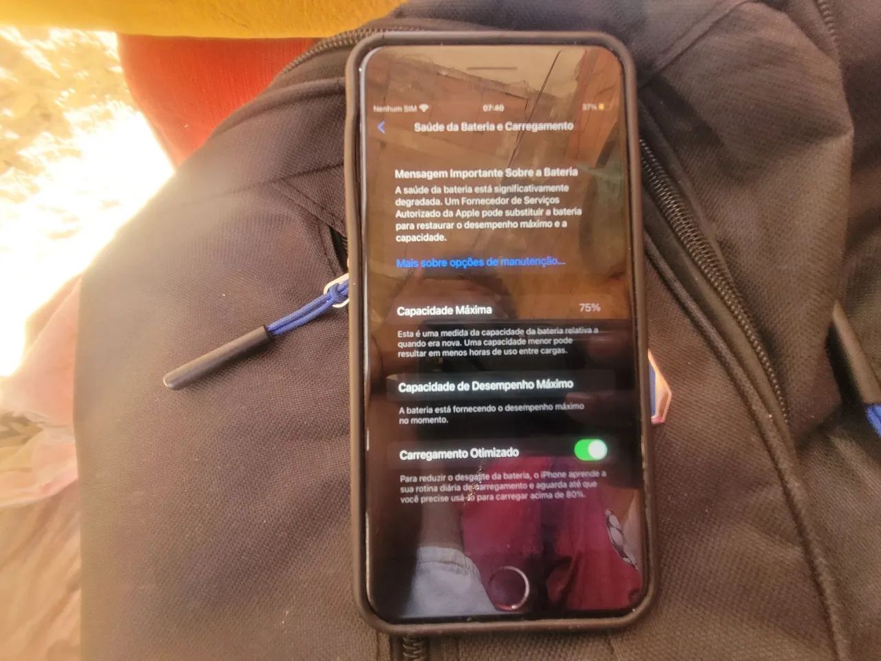 Vendo ou troco iphone 8plus por iphone xr - Foto 3