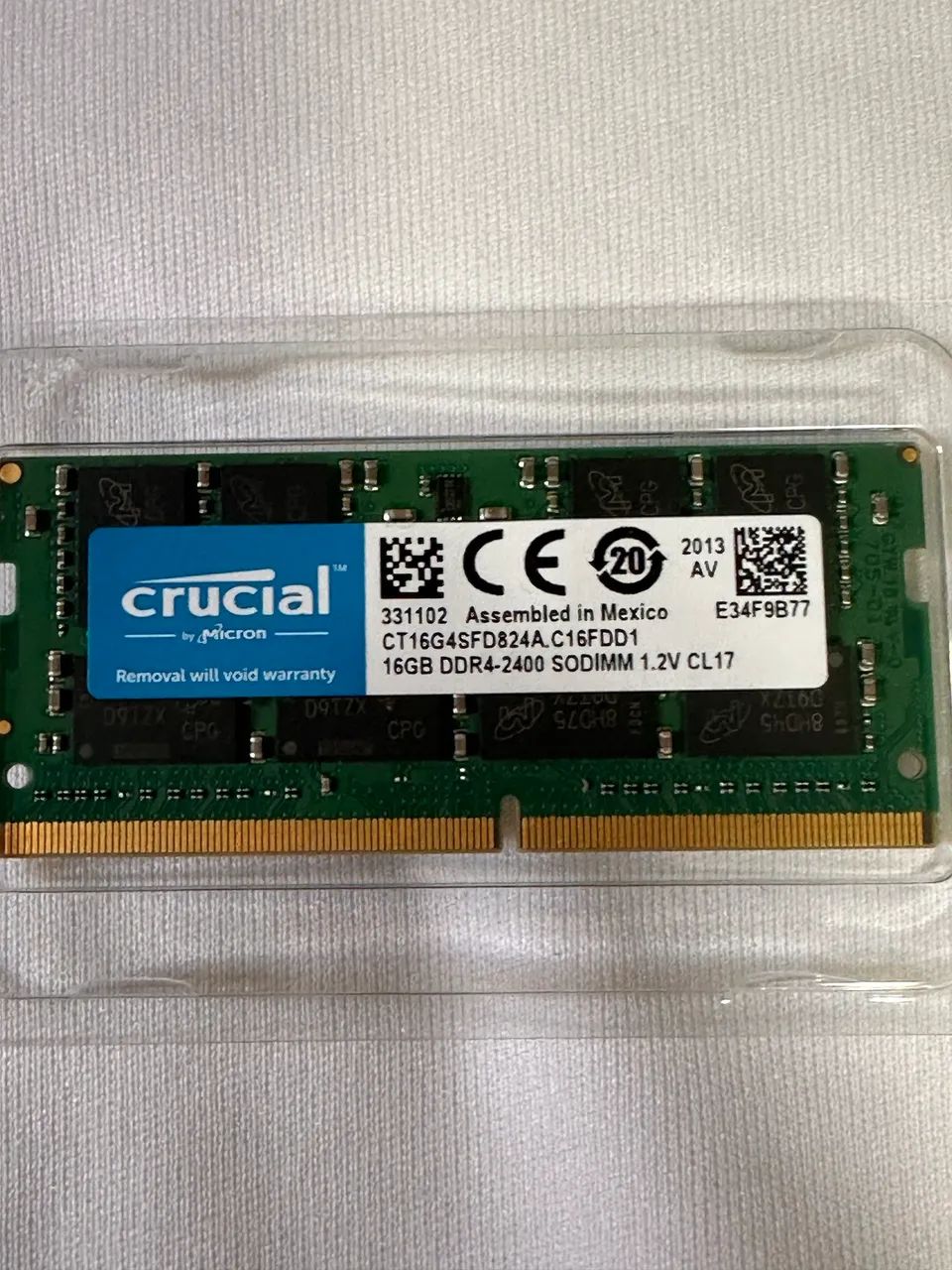 Memória Notebook 16GB DDR4 2666 Crucial SODIMM - Foto 2