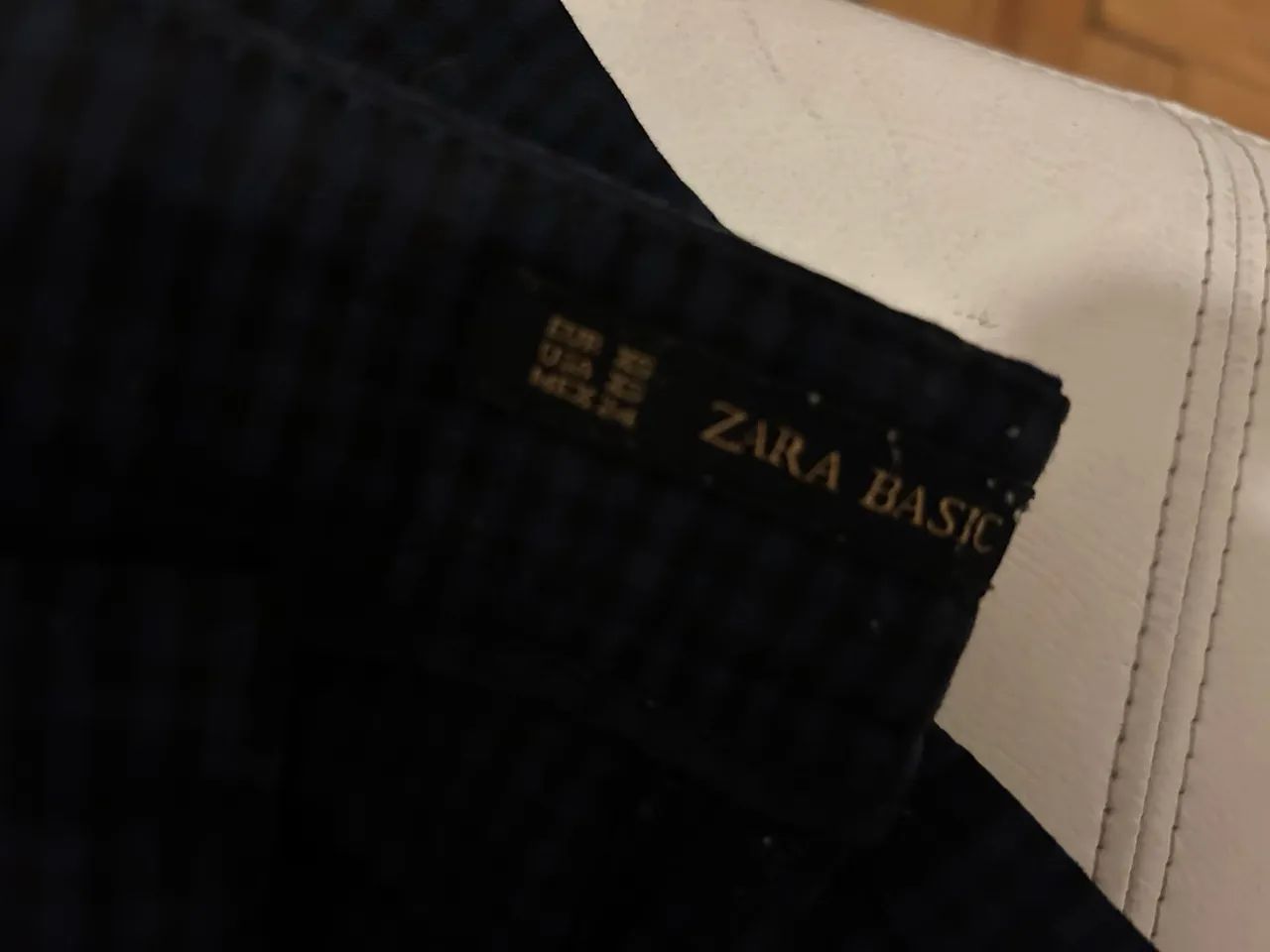 Calça Zara PP azul marinho - Foto 4